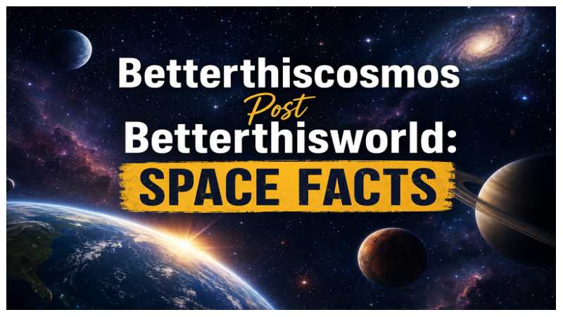 Betterthiscosmos Post Betterthisworld: Space Facts